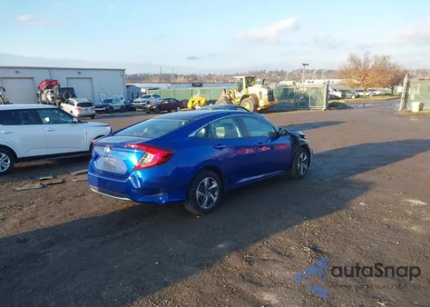 2020 Honda Civic Lx z USA, uszkodzony, nr VIN 2HGFC2F61LH502994